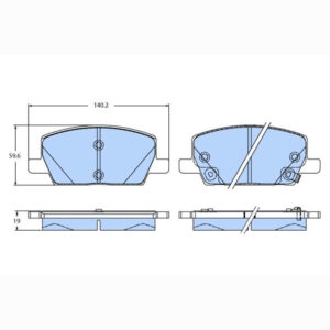 Δισκόφρενα  ZTEC+ για Opel